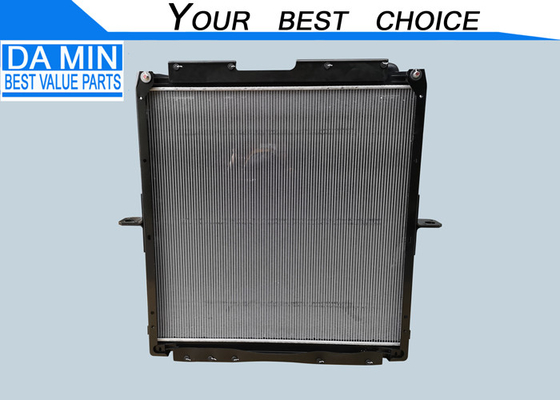 6UZ1 Isuzu Radiator 8974321060 Qingling 1301010-D15YR لـ Giga VC61 الألومنيوم دليل مروحة التبريد والبلاستيك