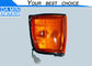 برتقاليّ زجاجيّ بلوريّ سطحيّ جانبيّ يمزج مصباح 8944734323 ISUZU لاقط TFR TFS