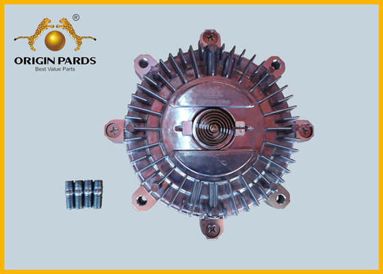 8971297380 ISUZU 4HF1 4HG1 Fan Clutch Cross تثبيت مقعد مسطح وجولة الاتصال مع مروحة شفرة
