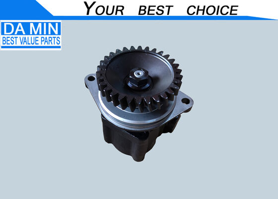 مضخة توجيه معزز 6HK1 1195005481 مع ترس مضخة بـ 30 سنًا، فتحتان للتركيب، محرك سلسلة 6H، إيسوزو FTR FVR شاحنة مضخة توجيه