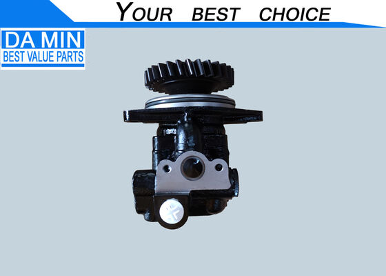 مضخة توجيه معزز 6HK1 1195005481 مع ترس مضخة بـ 30 سنًا، فتحتان للتركيب، محرك سلسلة 6H، إيسوزو FTR FVR شاحنة مضخة توجيه